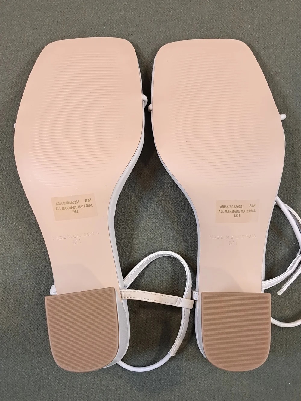 Steve Madden Ariaa Sandal - Color: Bone - Size: 8